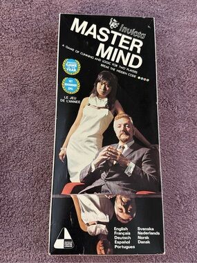Invicta Master Mind Board Game - Black, White, Red